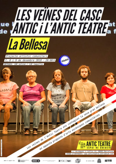 La Bellesa: Projecte artístic comunitari de l’Antic Teatre amb veïnes del Casc Antic → Antic Teatre