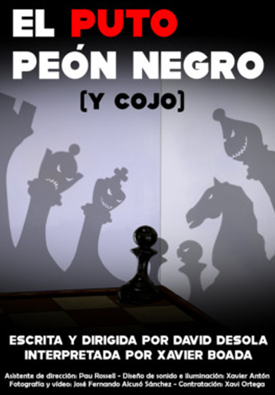 El puto peón negro (y cojo)
