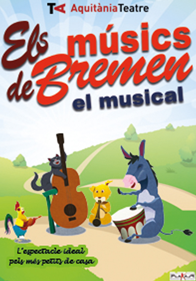 Plak-Plak Teatre: Els músics de Bremen → Aquitània Teatre