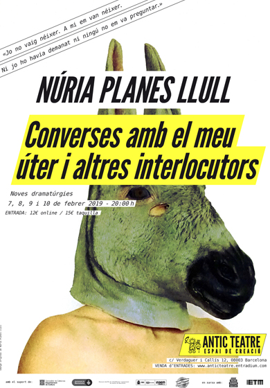 Converses amb el meu úter i altres interlocutors → Antic Teatre