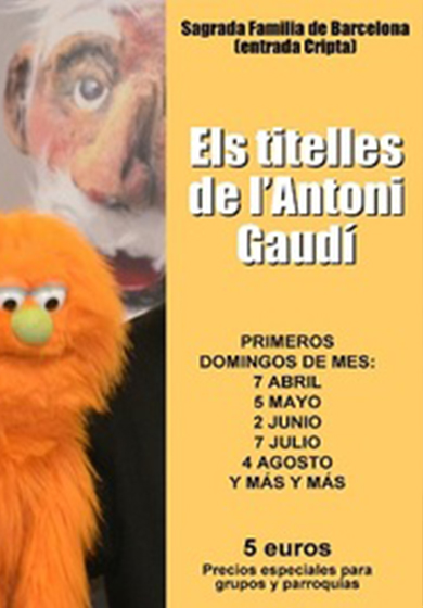 Els titelles d'Antoni Gaudí → Auditori de la Sagrada Familia