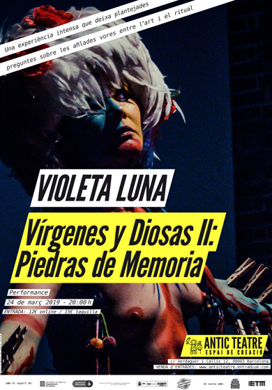 Vírgenes y Diosas II: Piedras de la memoria → Antic Teatre