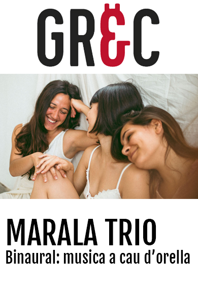 Marala trio: Binaural: musica a cau d’orella