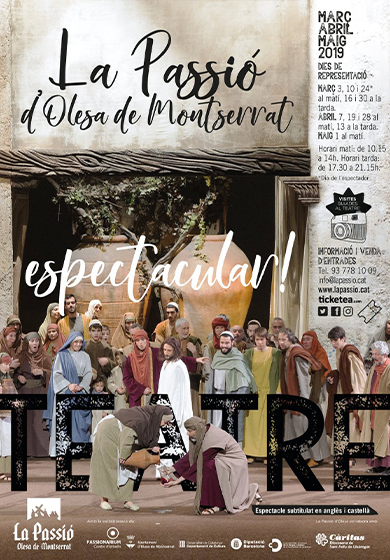 La Passió d'Olesa de Montserrat → Teatre de la Passió d'Olesa