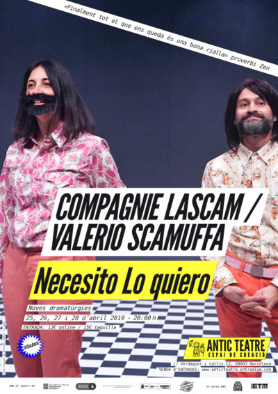 Necesito lo quiero → Antic Teatre