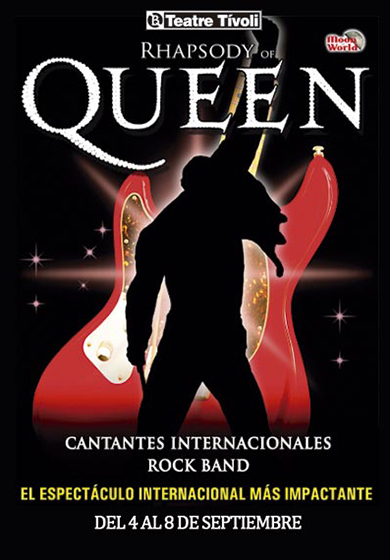 Rhapsody of Queen: Homenatge a Queen → Teatre Tívoli