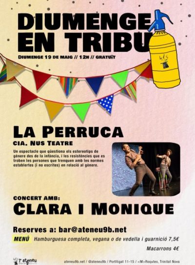 Diumenges en Tribu → Ateneu Popular 9Barris
