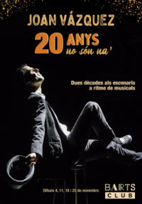 Joan Vázquez: 20 Anys no són na’