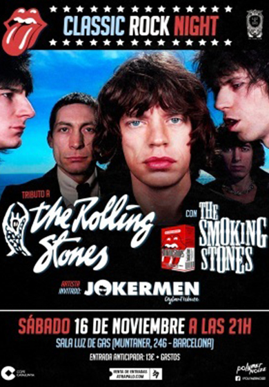 The Smoking Stones y Jokermen: Homenatge a Rolling Stones i Bob Dylan → Luz de Gas