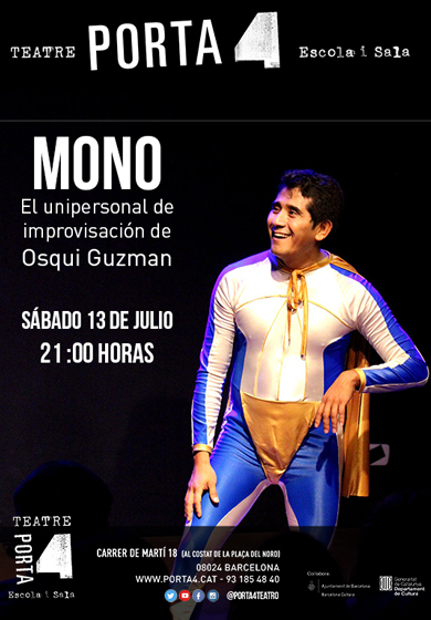 Osqui Guzmán: Mono → L'Autèntica Teatre