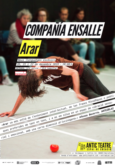Cia Ensalle: Arar → Antic Teatre