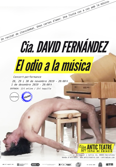 El odio a la música → Antic Teatre