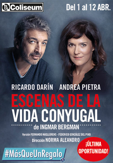 Escenas de la vida conyugal → Teatre Coliseum