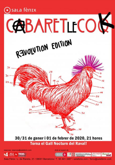 Cabaret Lecoq → Sala Fènix