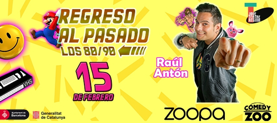 Raúl Antón: Regreso al pasado 80/90