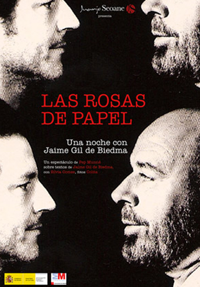 Una noche con Jaime Gil de Biedma (las rosas de papel)