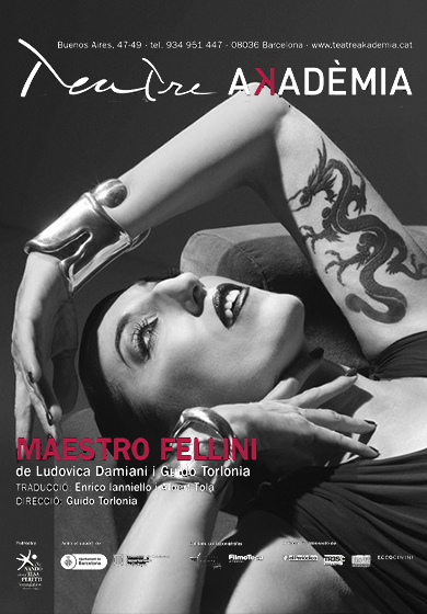 Fellini 100: Maestro Fellini, amb Rossy de Palma → Teatre Akadèmia