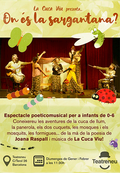 On és la sargantana? → Teatreneu