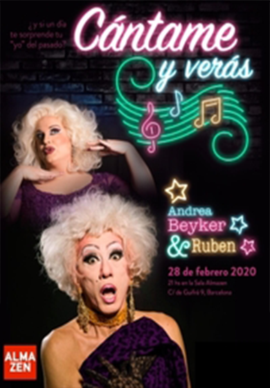 Andrea Beyker & Ruben: Cántame y verás → Almazen Teatre