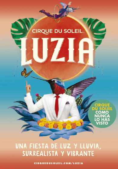 Cirque du Soleil: Luzia → Carpa Blanca Cirque du Soleil