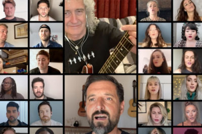El musical 'We will rock you' y Brian May cantan contra el Covid-19