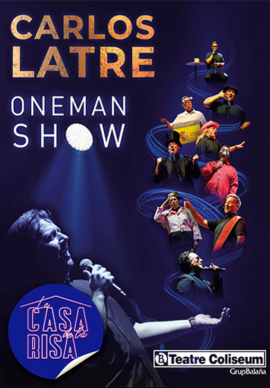 Carlos Latre: One man show → Teatre Coliseum