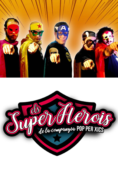 Pop per xics: Els superherois