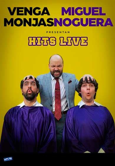 Venga Monjas i Miguel Noguera: Hits live