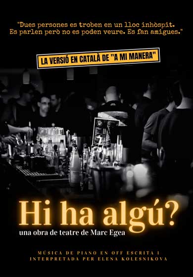 Hi ha algú?