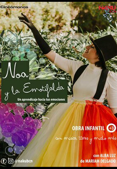 Noa y la emotifalda → Cincómonos Espai d'Art