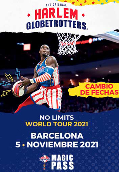 Harlem Globetrotters → Palau Olímpic de Badalona
