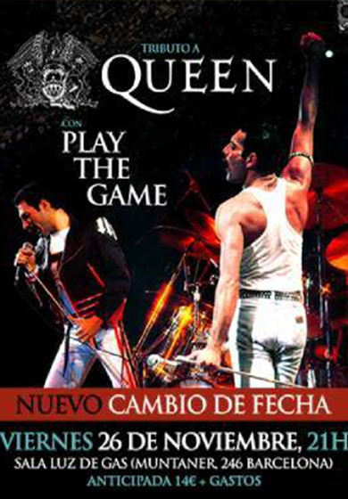 Homenatge a Queen: Play The Game → Luz de Gas