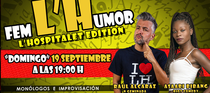 Asaari Bibang i Raúl Alcaraz: Fem l'Humor