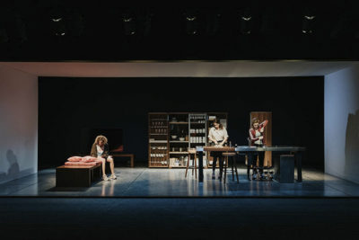 Nora Navas, Cristina Genevat i Marta Marco a Les Irresponsables a La Villarroel