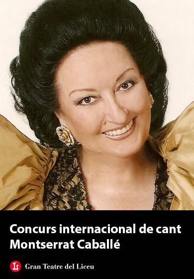 Concurs internacional de cant Montserrat Caballé → Gran Teatre del Liceu