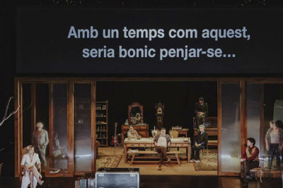 L'oncle Vania amb Julio Manrique al teatre Lliure