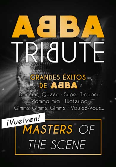 Abba tribute. Masters of the Scene