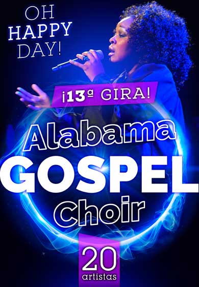 Alabama Gospel Choir. Oh happy day!
