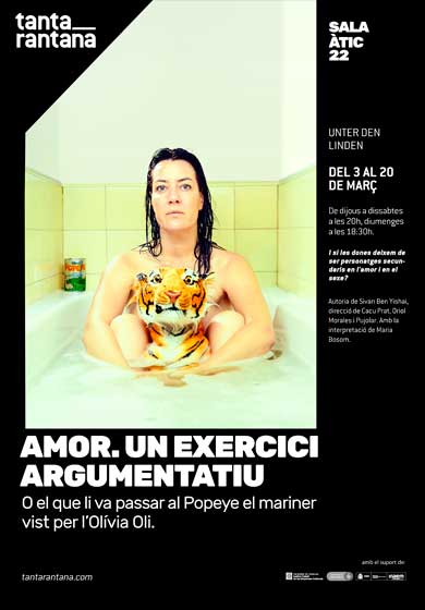 Amor. Un exercici argumentatiu → Teatre Tantarantana