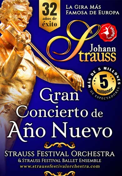 Strauss Festival Orchestra: Gran Concierto de Año Nuevo