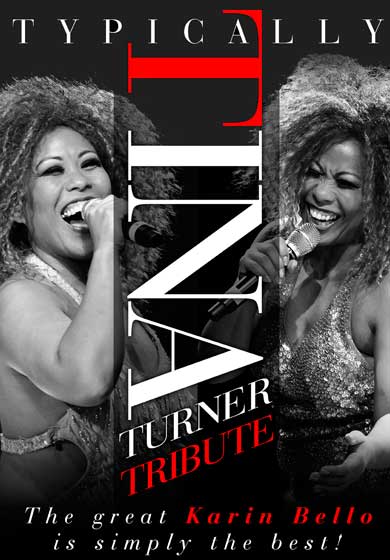 Tina Turner tribute. Typically Tina