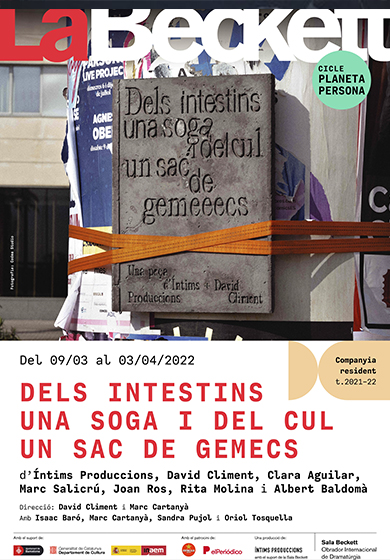 Dels intestins una soga i del cul un sac de gemecs → Sala Beckett