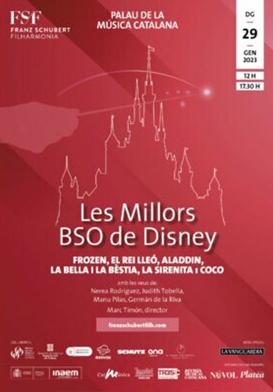 Les millors BSO de Disney → Palau de la Música Catalana