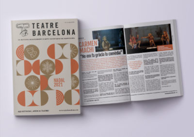 Ja pots descarregar la nova Revista TeatreBarcelona especial Nadal 2021