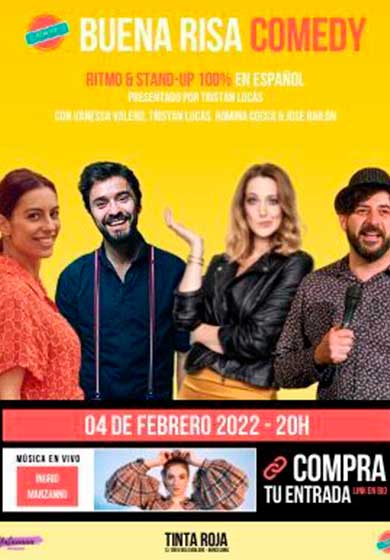 Buena Risa Comedy → Cafe Teatre Tinta Roja