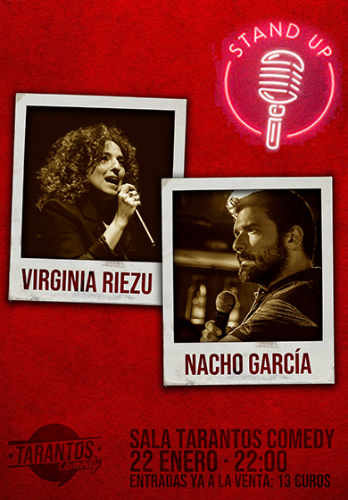 Tarantos Comedy: Virginia Riezu & Nacho García