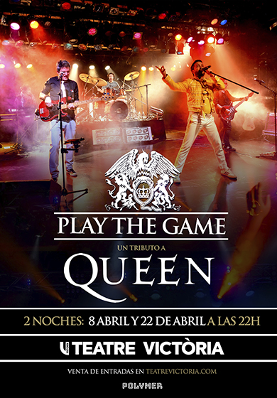 Play the game: Un homenatge a Queen → Teatre Victòria