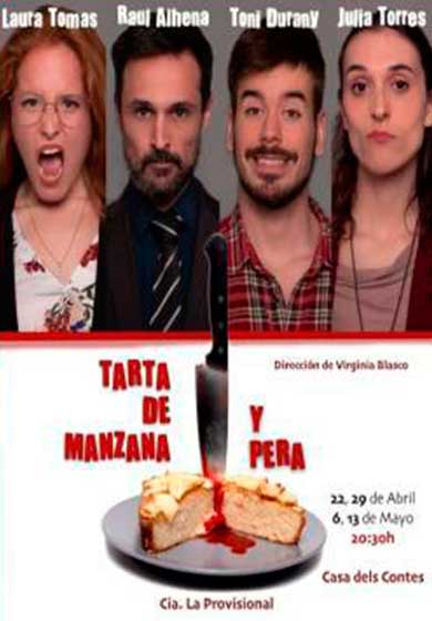 Tarta de manzana y pera