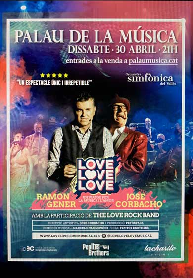 Love Love Love → Palau de la Música Catalana