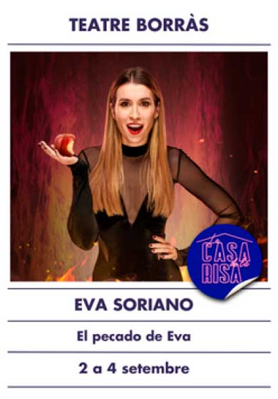 Eva Soriano: El pecado de Eva → Teatre Borràs